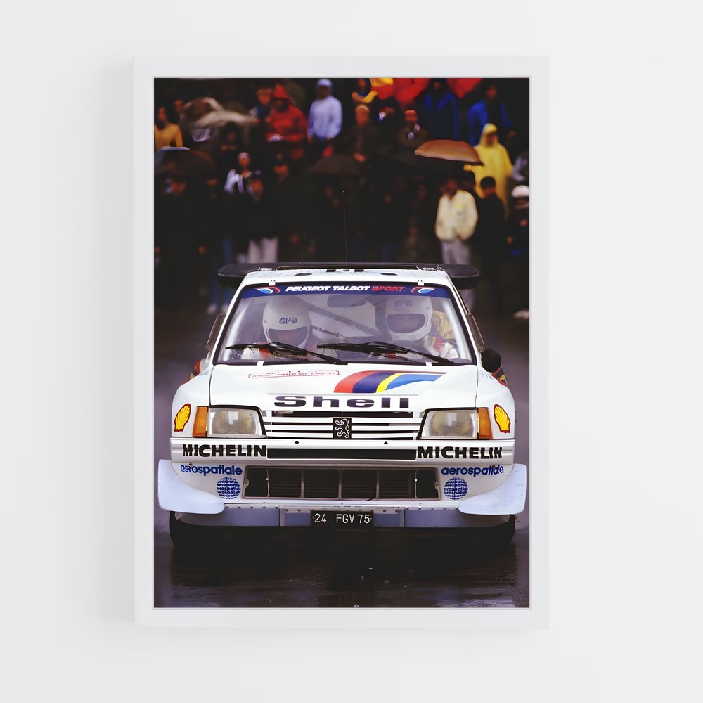 Poster Rallye Peugeot 24 (vue 3)